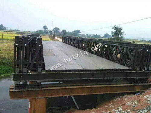 中交隧道局吉安貝雷橋